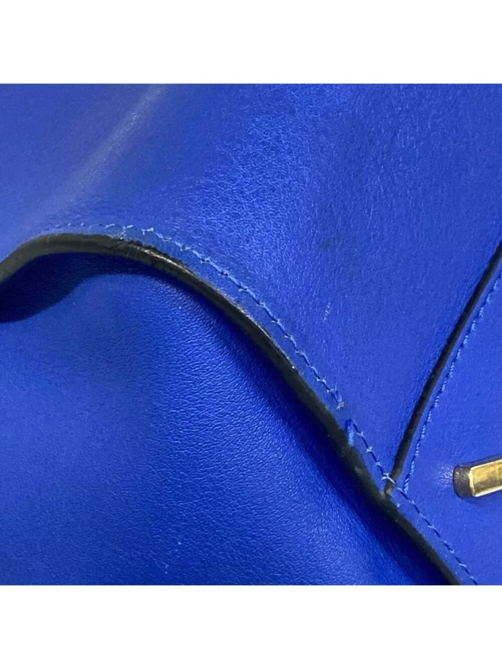 Loewe Tote Bag Hammock Small Navy Leather